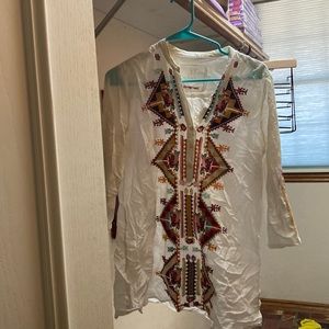 3/4 sleeve length Johnny was shirt